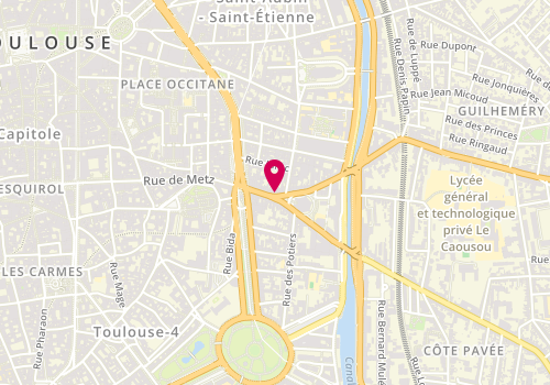 Plan de Sami Coiffure, 1 Place Dupuy, 31000 Toulouse