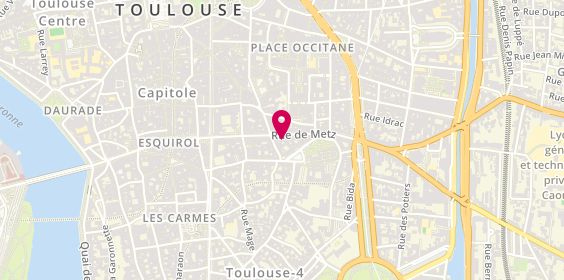 Plan de Institut bob jeffy, 46 Rue de Metz, 31000 Toulouse