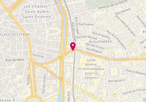 Plan de Nzambe Coiffure, 40 Rue du Pont Guilheméry, 31500 Toulouse