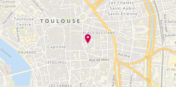 Plan de Maison d'Artistes, 19 place Saint-Georges, 31000 Toulouse