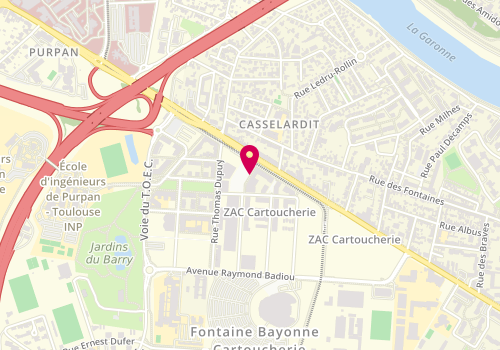 Plan de Mb Coiffure, 1 Place de la Charte des Libertés Communales, 31300 Toulouse