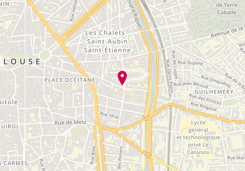 Plan de L'Atelier de Mado, 27 Rue Pierre-Paul Riquet, 31000 Toulouse