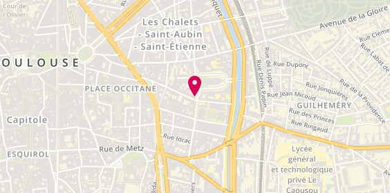 Plan de L'Atelier de Mado, 27 Rue Pierre-Paul Riquet, 31000 Toulouse