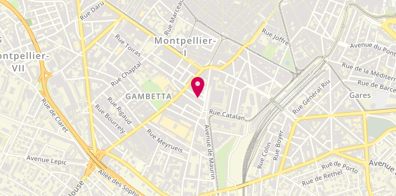Plan de Studio 54, 10 Rue Saint-Denis, 34000 Montpellier