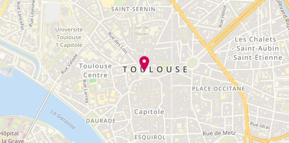 Plan de Sophie Jean Concept, 11 Place du Capitole, 31000 Toulouse