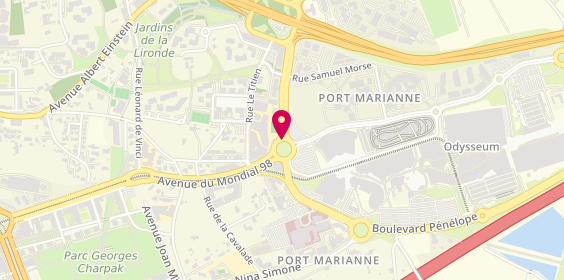 Plan de Jean Vallon, N B40
Centre Commercial Odysseum, 34000 Montpellier