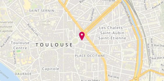 Plan de Les Nuances, 1 Bis Rue des 3 Journées, 31000 Toulouse