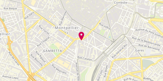 Plan de Drsg Coiffure, 8 Rue du Grand Saint Jean, 34000 Montpellier