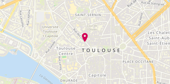 Plan de Le Salon de Sophie, 9 Rue Lois, 31000 Toulouse