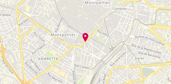 Plan de FERHAOUI Lahouaria, 4 place Alexandre Laissac, 34000 Montpellier