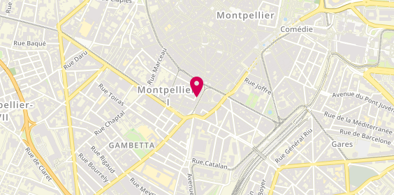 Plan de Second Visage, 10 Rue du Faubourg de la Saunerie, 34000 Montpellier