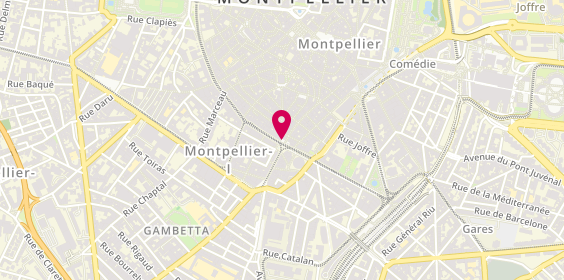 Plan de Au Premier, 43 Boulevard du Jeu de Paume 1er Étage, 34000 Montpellier