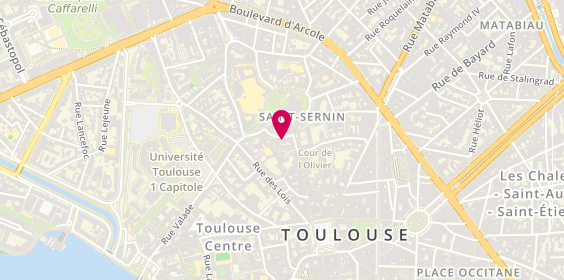 Plan de C'POUX POSSIBLE TOULOUSE (ancien kid's poux), 1 Rue des 3 Renards, 31000 Toulouse