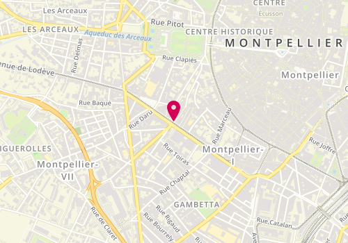 Plan de Bos Coiffure (G P), 40 Cr Gambetta, 34000 Montpellier