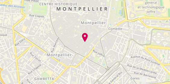 Plan de Diagonal Coiffure, 36 Grande Rue Jean Moulin, 34000 Montpellier