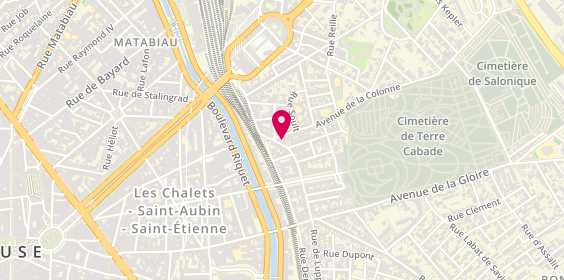 Plan de Ana Coiffure, 16 Rue du Général Jean Compans, 31500 Toulouse
