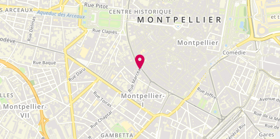Plan de Jean-Louis David, 14 Boulevard du Jeu de Paume, 34000 Montpellier