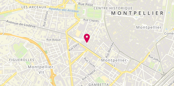 Plan de Coiffure Karim, 41 Bis Rue Faubourg du Courreau, 34000 Montpellier