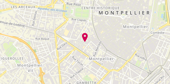 Plan de Maison Manon, 1 Rue du Général Maureilhan, 34000 Montpellier