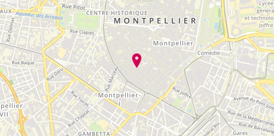 Plan de Any d'Avray, 4 Rue du Petit Saint-Jean, 34000 Montpellier