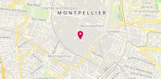 Plan de Jean-Jacques Coiffure, 7 place Saint-Côme, 34000 Montpellier