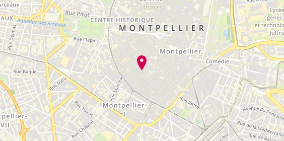 Plan de Private Lab, 5 Rue du Petit Saint-Jean, 34000 Montpellier