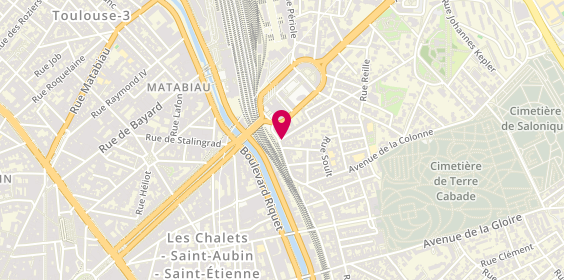 Plan de HK Prestige, 46 Rue du Général Jean Compans, 31500 Toulouse