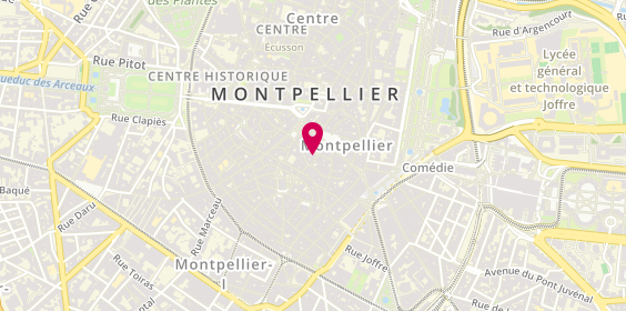 Plan de L'Esprit Libre, 2 Rue Saint-Ravy 1 Er Étage, 34000 Montpellier