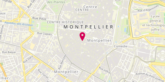 Plan de Coiffure Tiff'Anita, 7 Rue de la Friperie, 34000 Montpellier