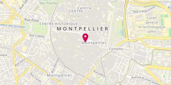 Plan de Yzatis, 1 Rue Draperie Rouge, 34000 Montpellier