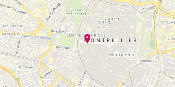 Plan de Jacques Dessange, 10 Rue Foch, 34000 Montpellier