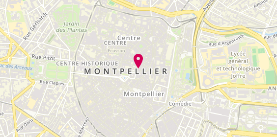 Plan de Undercut, 6 place du Marché Aux Fleurs, 34000 Montpellier