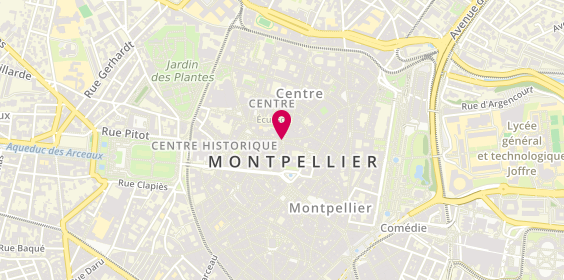 Plan de VAM, 1 Rue de l'Université Bis, 34000 Montpellier