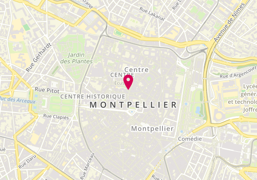 Plan de Ministry Of Hair, 5 Rue Université, 34000 Montpellier