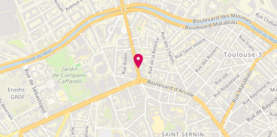 Plan de Ô Doigts d'Or, 10 avenue Honoré Serres, 31000 Toulouse