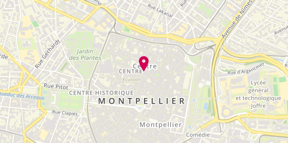 Plan de Kristeliz by Eliz, 30 Rue de l'Université, 34000 Montpellier
