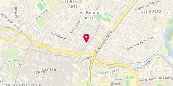 Plan de L'Instant Pour Soi, 5 Rue de Substantion, 34000 Montpellier