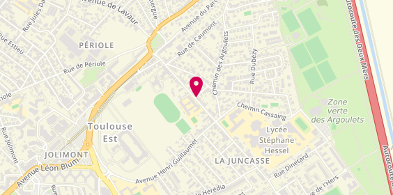Plan de Alba Coiffure, 142 Rue Louis Plana, 31500 Toulouse