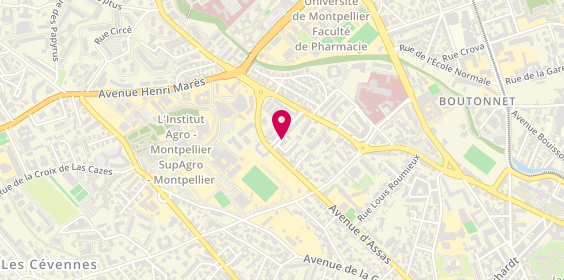 Plan de Instinc'Tifs, 35 Rue Aristide Maillol, 34000 Montpellier