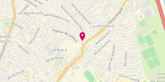 Plan de Mai Coiffure, 3 Rue de la Cote d'Or, 31500 Toulouse