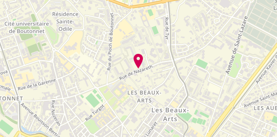 Plan de David Coiff, Et 5 9 Rue Nazareth, 34090 Montpellier