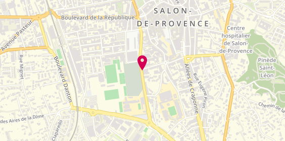 Plan de MCut BARBER SHOP, 153 Boulevard Louis Pasquet, 13300 Salon-de-Provence