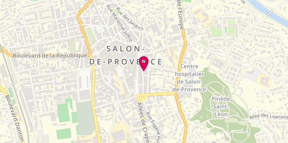 Plan de Cyril Creation Coiffure, 109 Rue Lafayette, 13300 Salon-de-Provence