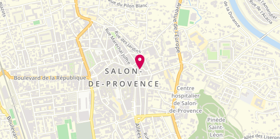 Plan de L'Atelier M, 38 Rue des Moulins, 13300 Salon-de-Provence