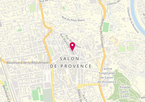 Plan de Safari Coiffure, 49 Rue Maréchal Joffre, 13300 Salon-de-Provence