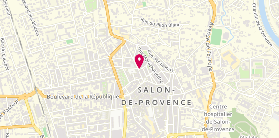 Plan de Le Salon de Patou, 58 Rue des Frères J. & R. Kennedy, 13300 Salon-de-Provence