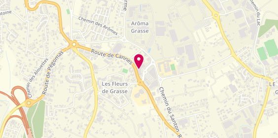 Plan de L'Atelier, 59 Route de Cannes Centre Commercial Axe 85, 06130 Grasse