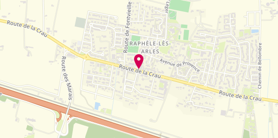 Plan de Mod'Coiffure, 21 Route de la Crau, 13280 Arles