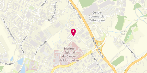 Plan de Serieis Coiffure, 471 Rue Croix Verte, 34090 Montpellier