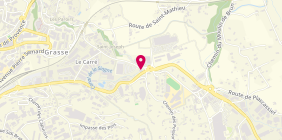 Plan de Roseliane Institut, 93 Route de la Marigarde, 06130 Grasse